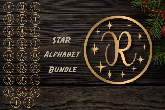 Alphabet Star Bundle SVG Review