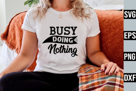 Busy Doing Nothing – Anti Social SVG Graphics