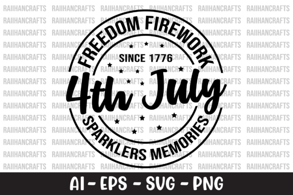 Freedom Firework 4th July Sparklers SVG: Graphics and Crafts for Local Branding