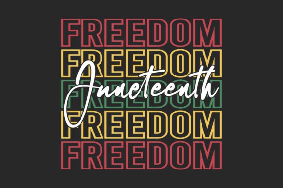 Juneteenth Black History SVG Sublimation Graphics and Crafts