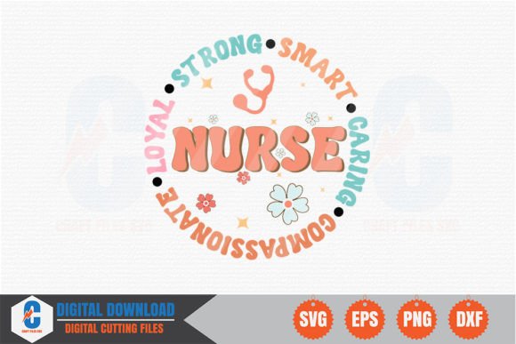 Nurse Quotes Retro SVG for Graphics and Crafts