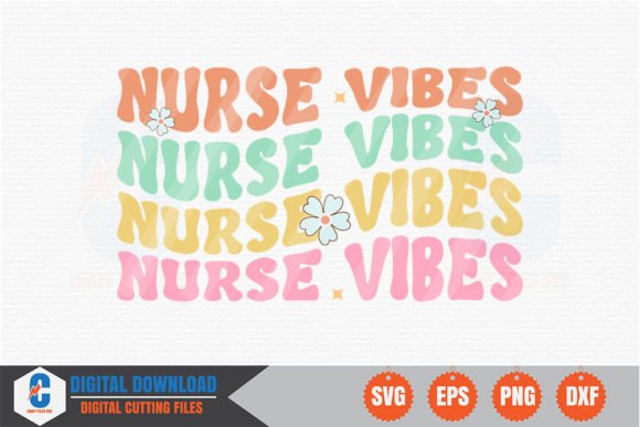 Nurse Vibes Retro SVG Graphics