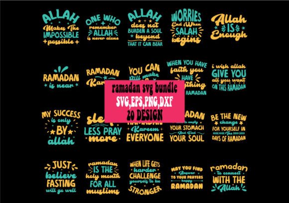 Ramadan Svg Bundle: Graphics and Crafts for Branding
