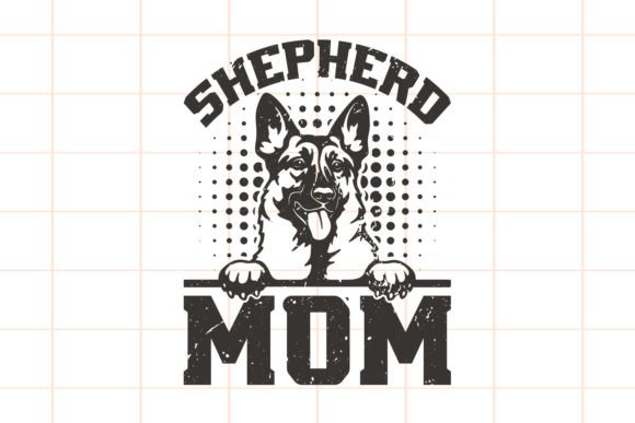 Shepherd Mom Svg Design: Graphics and Crafts for Branding