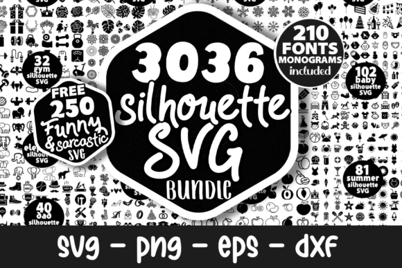 Silhouette Cricut Svg Bundle: Graphics for Crafts